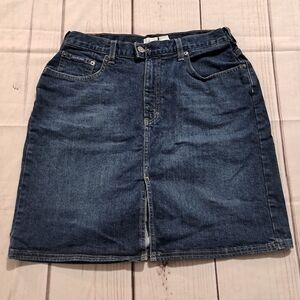 Calvin Klein Jeans Denim Pencil Skirt Size 12